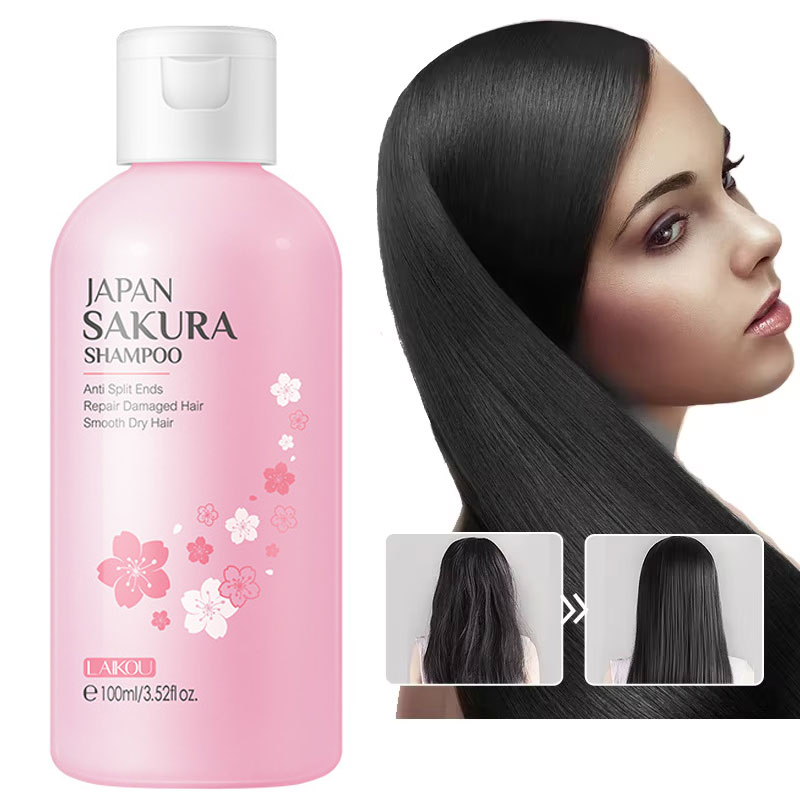 Hair Care Dandruff - LAIKOU japonya Sakura şampuan onarım hasarlı