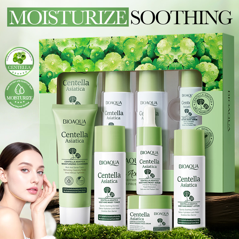 Silk Press Serum - 5 adet/takım BIOAQUA Centella Asiatica Cilt