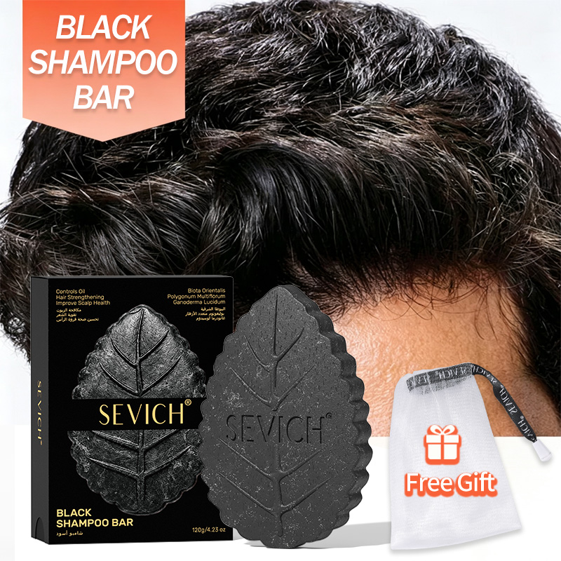 Hair Care Dandruff - Saç Şampuanı Sabunu Polygonum Multiflorum Siyah