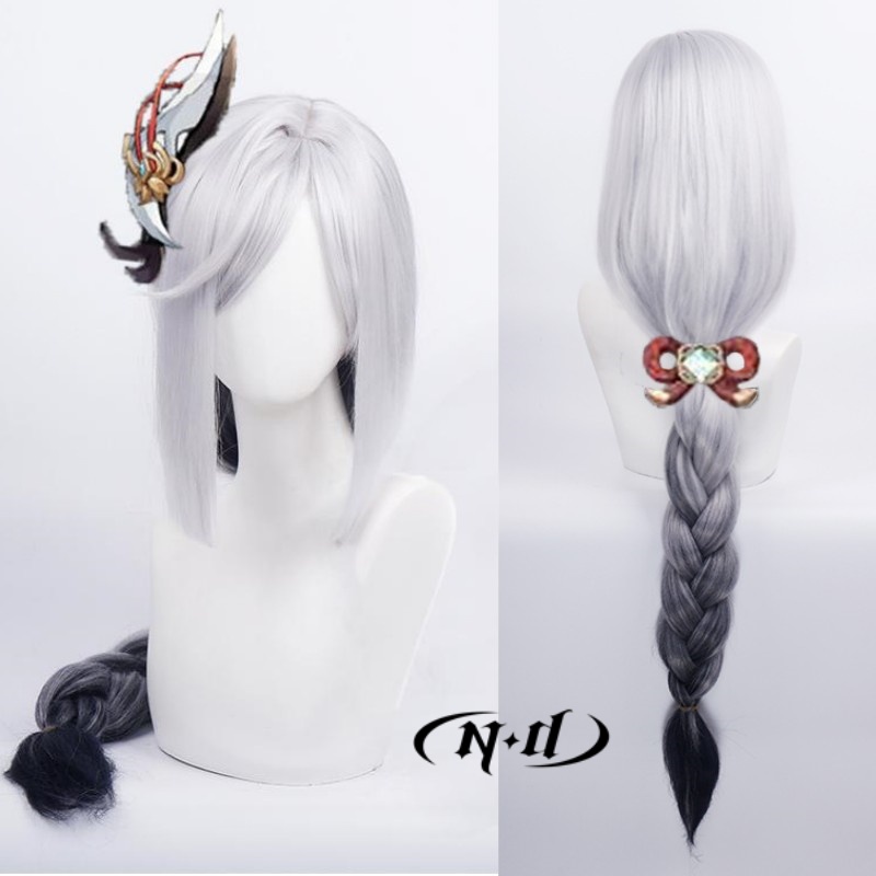 Braiding Hair Kanekalon - ND Shenhe Cosplay Peruk Postiş Genshin