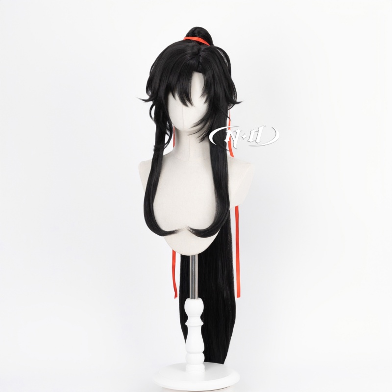 ND Wei Wuxian Cosplay Peruk Po - Braiding Hair Kanekalon incelemesi ve fiyatı