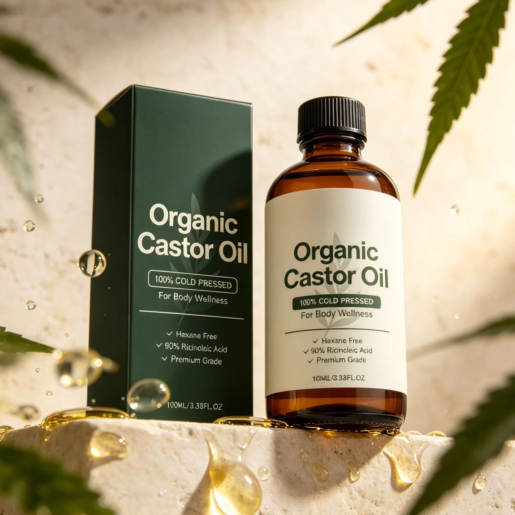 Organik Hint Yağı Soğuk Presle - Castor Oil Cold Press incelemesi ve fiyatı