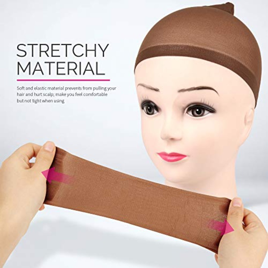 Peruk Bonesi, 4 Parça Koyu Kah - Wig Cap Stocking incelemesi ve fiyatı