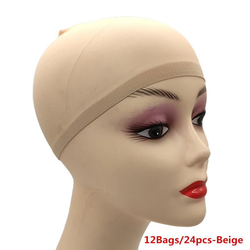 12 torba/24 adet moda gerilebi - Wig Cap Stocking incelemesi ve fiyatı