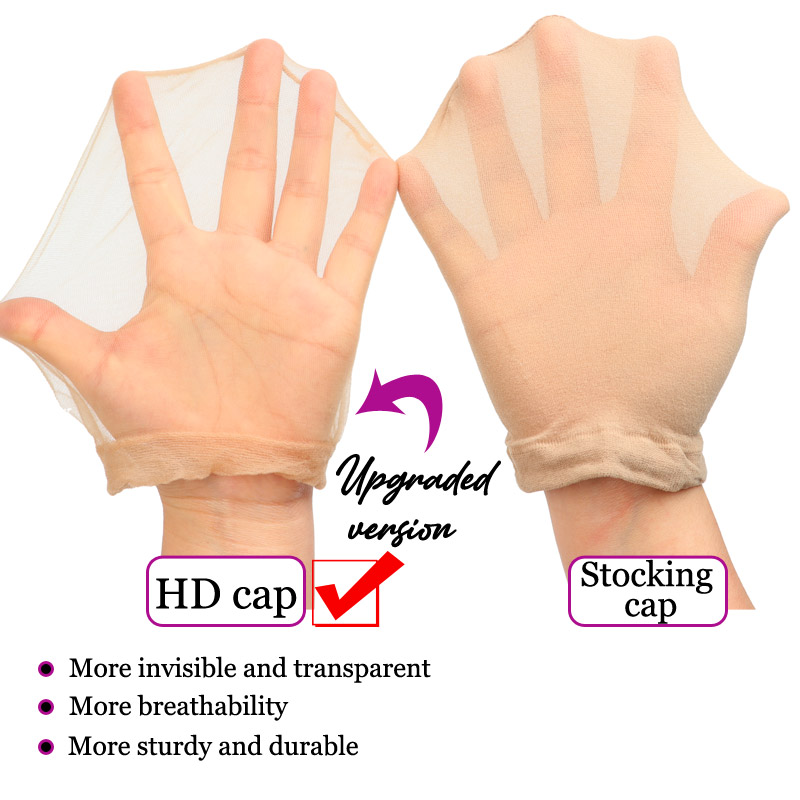 HD peruk dantel ön 100 adet iç - Wig Cap Stocking incelemesi ve fiyatı