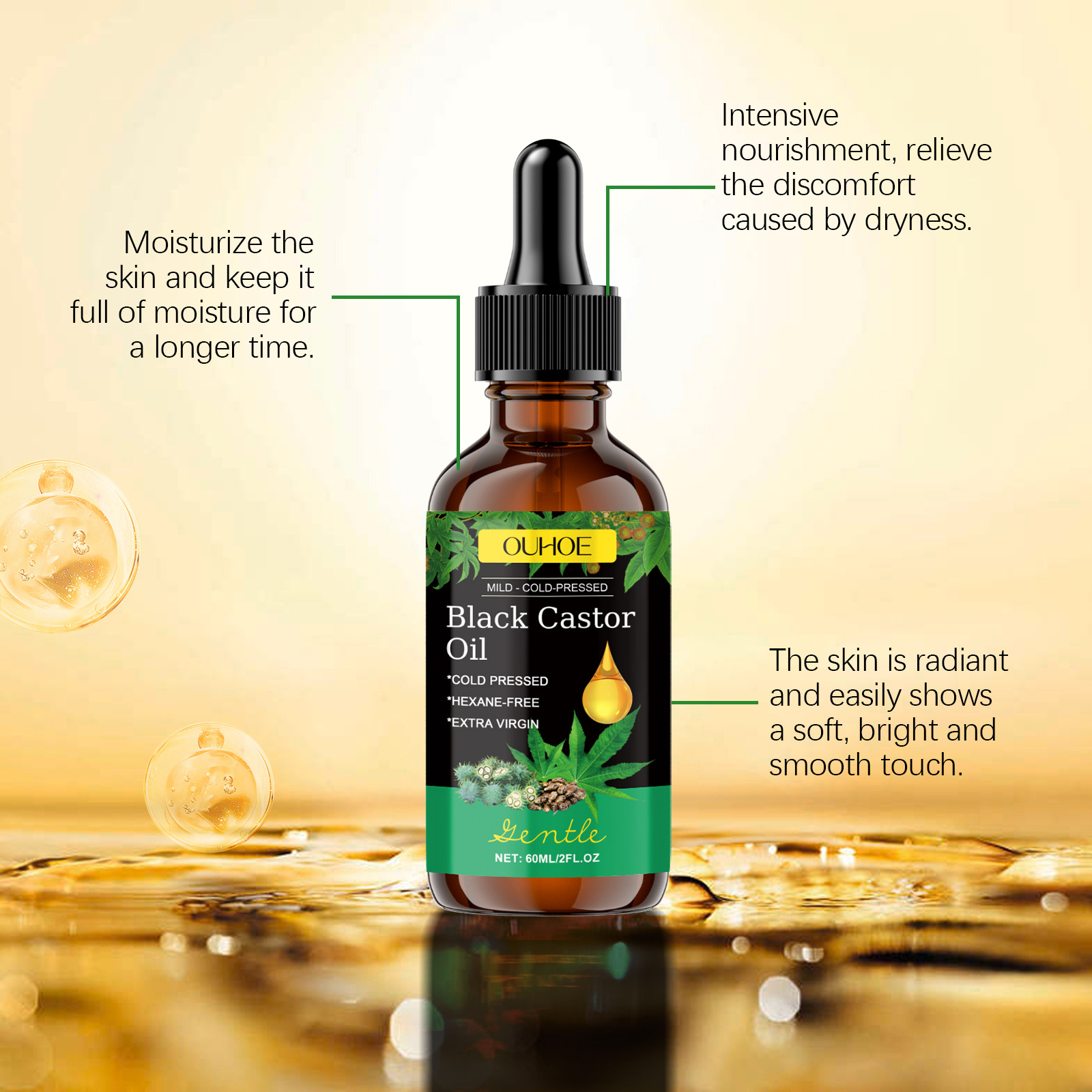 Soğuk Preslenmiş Siyah Hint Ya - Castor Oil Cold Press incelemesi ve fiyatı
