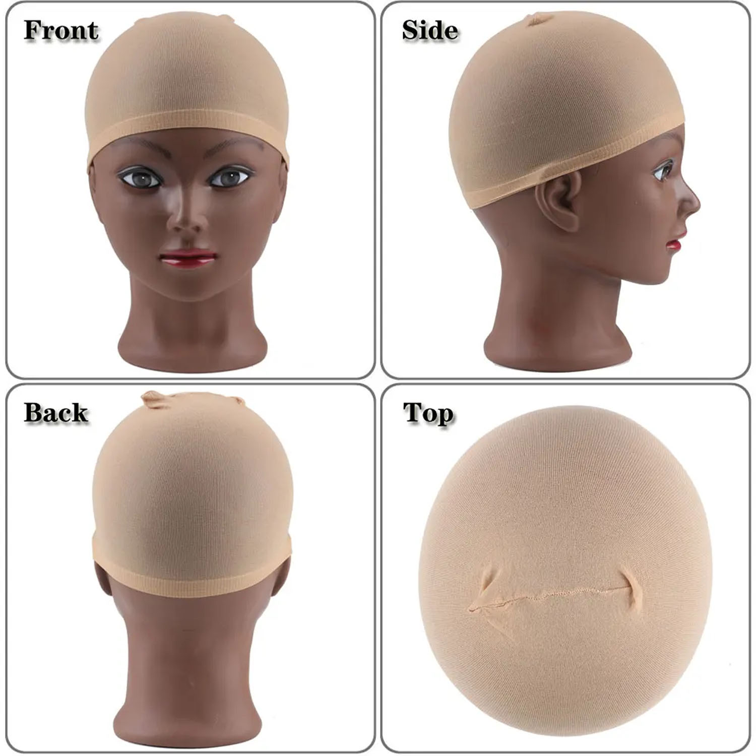 20/30 adet ucuz saç yeni çorap - Wig Cap Stocking incelemesi ve fiyatı