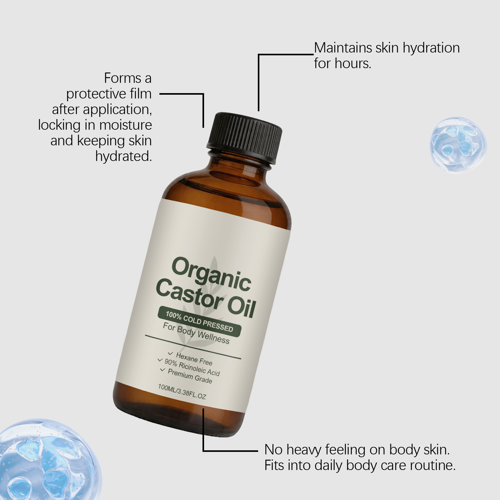 Organik Hint Yağı Soğuk Presle - Castor Oil Cold Press incelemesi ve fiyatı