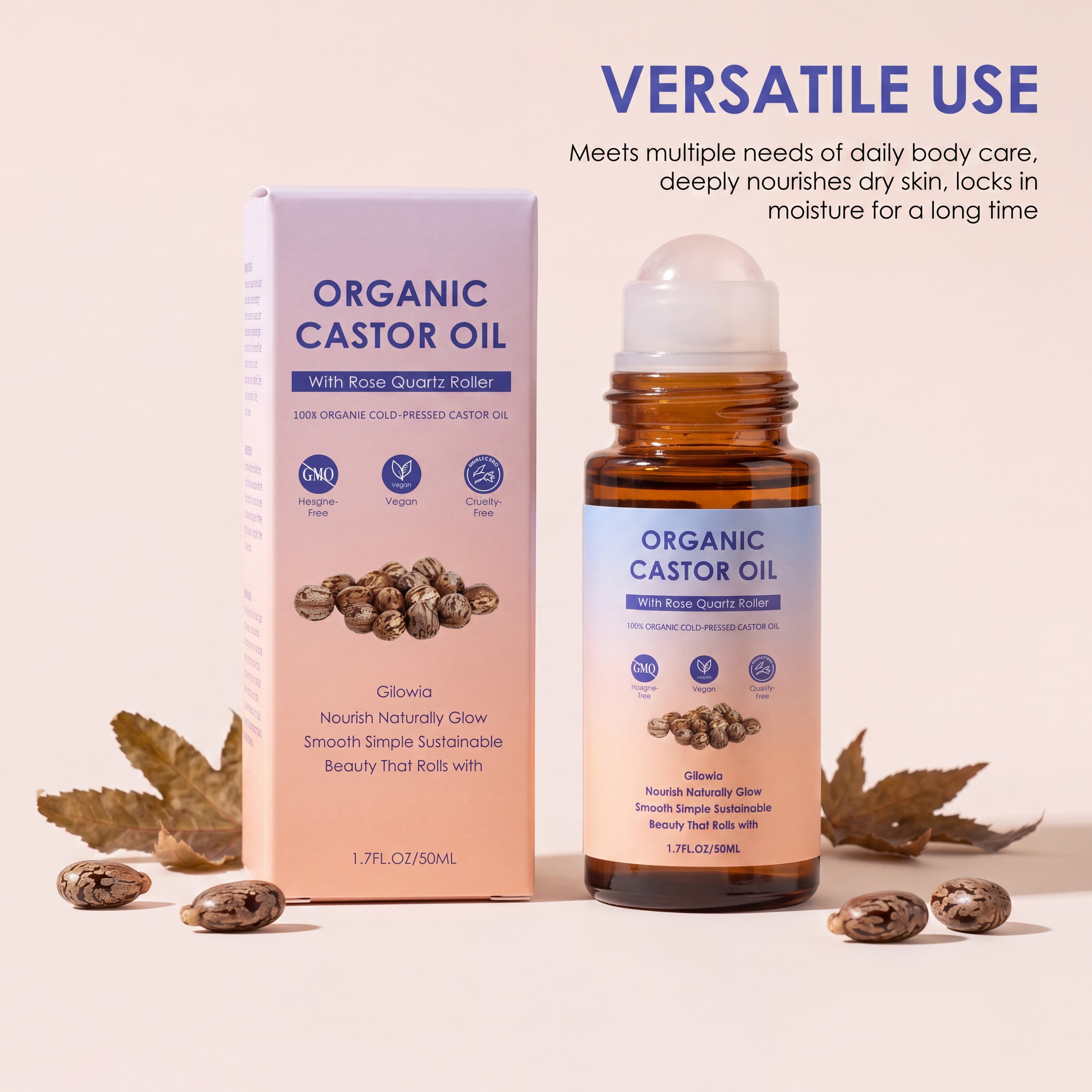 Organik Hint Yağı Gül Kuvars R - Castor Oil Cold Press incelemesi ve fiyatı