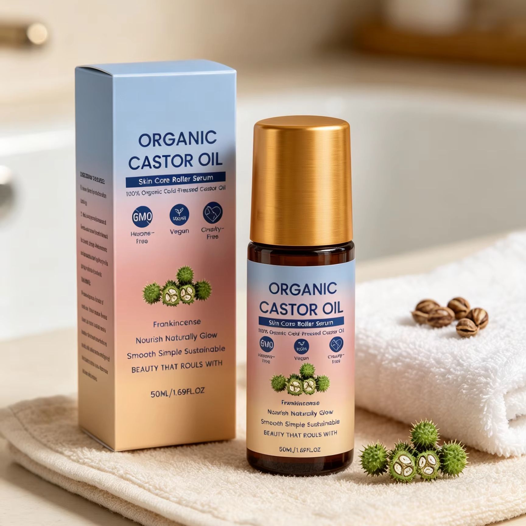 Organik Hint Yağı Roll-On Soğu - Castor Oil Cold Press incelemesi ve fiyatı